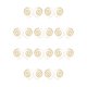 thumbnail image 2 of Minnieouse Earrings Round Stylish Spiral Ear Dangling Gold Exaggerated Dangle Jewelry Earring for Women Party Wedding Decoration Oro 10piezas Minnieouse CBP502458, 2 of 5