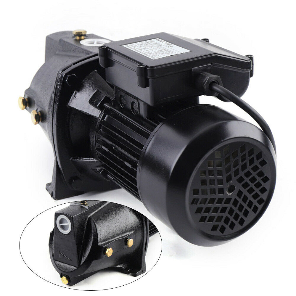 Musk Pace, 1 HP, 110V, Shallow Well Jet Water Transfer Pump, 17.5GPM