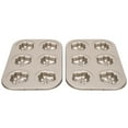 thumbnail image 2 of Molde Antiadherente Para Tartas, Bonito Molde Para Tartas De Acero Al Carbono, 2 Piezas Multifuncional Para La Cena Familiar, Cocina Diaria, Celebraciones Navideñas, Reuniones De ANGGREK Otros, 2 of 8