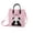Pink, variant on Adorable Panda Print Tote Bag for Women, Lightweight Shoulder Bag with Detachable Strap, Soft Rubber Handles for Shopping Travel Work and Casual Outing,Army Green