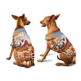 thumbnail image 3 of Thanksgiving Poodle Pilgrim Grateful, Thankful, Blessed Fall Welcome Hawaiian Summer Shirt for Small Medium Large Dog Cat Poodles Dog Lover Gifts Idea - 00021, 3 of 6