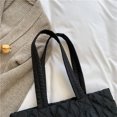 thumbnail image 4 of Bolsa de compras de moda para mujer, de mano de gran capacidad para fiesta (negro) Ehuebsd Para Estrenar, 4 of 9