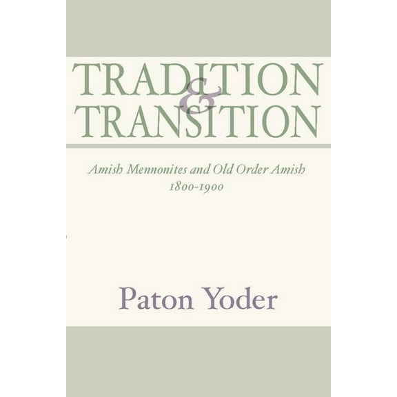 Tradition and Transition (Hardcover)