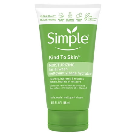 Simple Kind To Skin Moisturizing Facial Wash