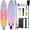 Pink, variant on Pirecart Inflatable Stand up Paddle Board 10' SUP 6 in.Thick SUP Paddle Board with Paddleboard Accessories, Hand Pump