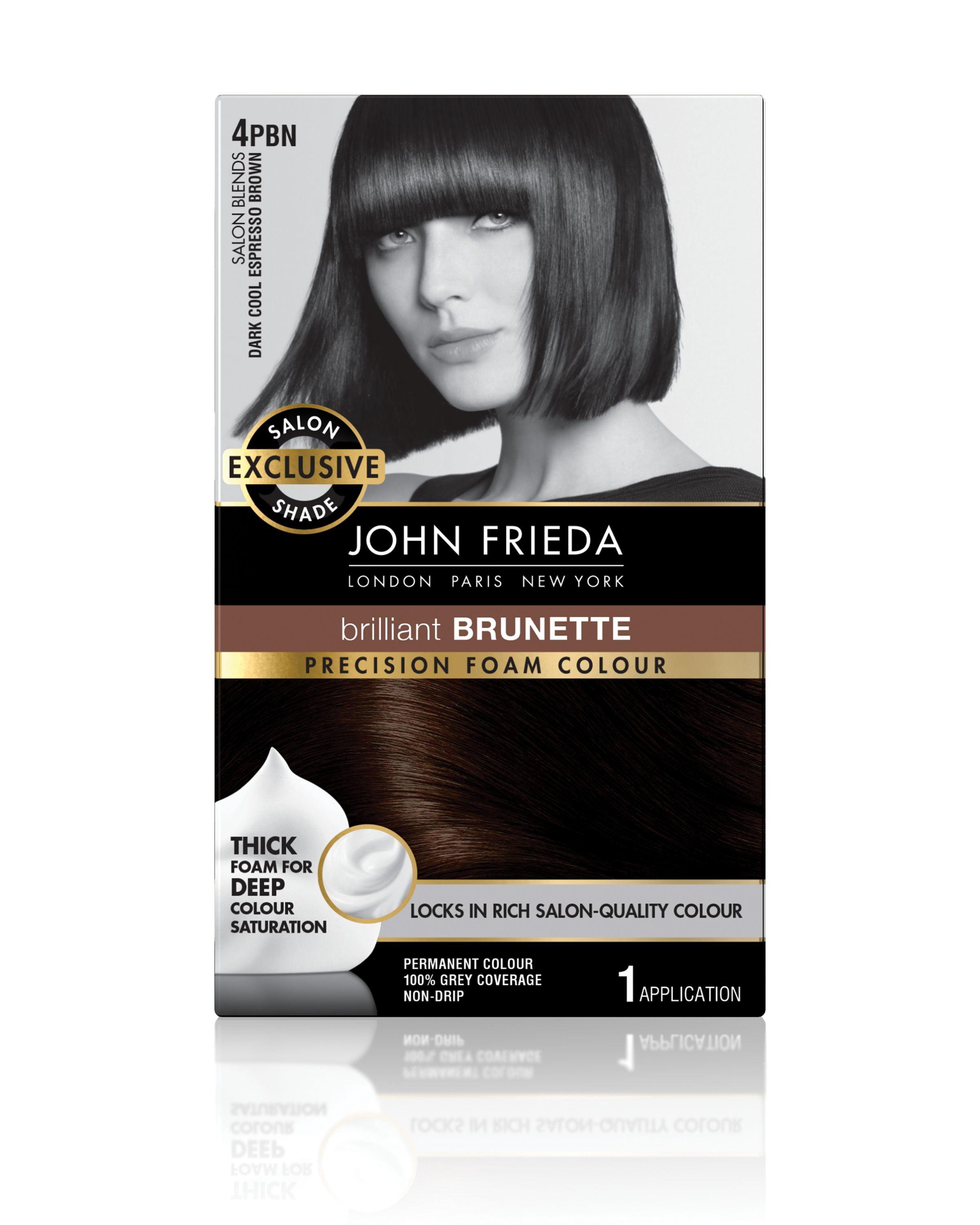  John  Frieda  Precision Foam Permanent Hair  Colour  Dark  Cool  