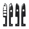 thumbnail image 1 of Window Lifter Switch Cover Kit,4 Pcs Door Window Window Glass Lift Button Decoration Cover Window Control Switch Cover Highly Versatile, 1 of 8