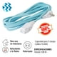 thumbnail image 3 of Extensión Eléctrica Trenzada Azul con Blanco 16AWG 5m, 3 of 4