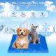thumbnail image 5 of One Piece (round Pink Rabbit) Dog Cooling Mat - 40*40cm, Dog Cooling Mat - Stays Cold Longer, Dog Cat Cooling Mat - More Durable - Scratch Resistant, 5 of 5