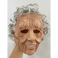 thumbnail image 4 of Old Man Halloween Mask Realistic Latex Costume Mask with Moving Mouth for Adults Party Cosplay Haunted House Pranks Halloween Accessories, 4 of 6