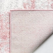 SAFAVIEH Layla Yorick Oriental Area Rug, Ivory Grey/Pink, 8' x 10'