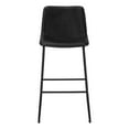 thumbnail image 4 of Monarch Specialties Office Chair, Bar Height, Standing, Computer Desk, Work, Pu Leather Look, Metal, Black, Contemporary, Modern, 4 of 9