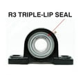 thumbnail image 5 of MAPLE ACE UCP207-20 Pillow Block Bearing 1-1/4" Bore, 2-Bolt, Self-Aligning, R3 Triple Lip Seal, Heavy Duty (Qty 4), 5 of 8