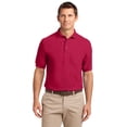 thumbnail image 1 of Polo Port Authority® Tall Silk Touch™ con bolsillo. TLK500P Autoridad Portuaria TLK500P, 1 of 1
