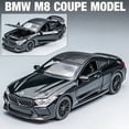 thumbnail image 4 of 1:32 BMW M8 IM Supercar Alloy Diecasts & Toy Vehicles Metal Toy Car Model Sound and light Collection Kids Toy, 4 of 9