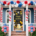 thumbnail image 6 of Glittery Gold Happy Birthday Backdrop Banner with Star Elements Party Supplies for Birthday Party Photography Props and Decors, 6 of 7