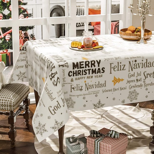 Luxury christmas tablecloth walmart Christmas Tablecloth 60x102 Inch Light Gray Fabric Holiday Rectangular Fall Oblong Picnic Table Cloth Outdoor Waterproof Washable Dining Cover Walmart Com Luxury christmas tablecloth walmart Christmas Tablecloth 60x102 Inch Light Gray Fabric Holiday Rectangular Fall Oblong Picnic Table Cloth Outdoor Waterproof Washable Dining Cover Walmart Com