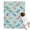 LightBlue Cartoon Dinosaurs, variant on LightBlue Cartoon Dinosaurs Geometric Pattern Blanket,Comfortable Soft Flannel Throw Blanket,All Season,Warm Lightweight Blankets for Sofa Bed Couch Living Room Chair,30"x40"