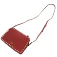 thumbnail image 5 of Pre-Owned Valentino Garavani Rockstud Crossbody Bag TV-P148BOL2 Shoulder Leather Red... (Good), 5 of 10