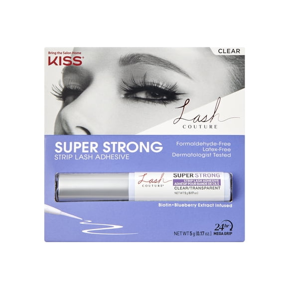 Pegamento para pestañas KISS Lash Couture Super Strong Strip Lash blanco