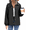 Black, variant on Spring Rain Coats for Women Rain Jacket Lightweight Waterproof Jackets with Hood Fashion Windproof Raincoat with Pockets