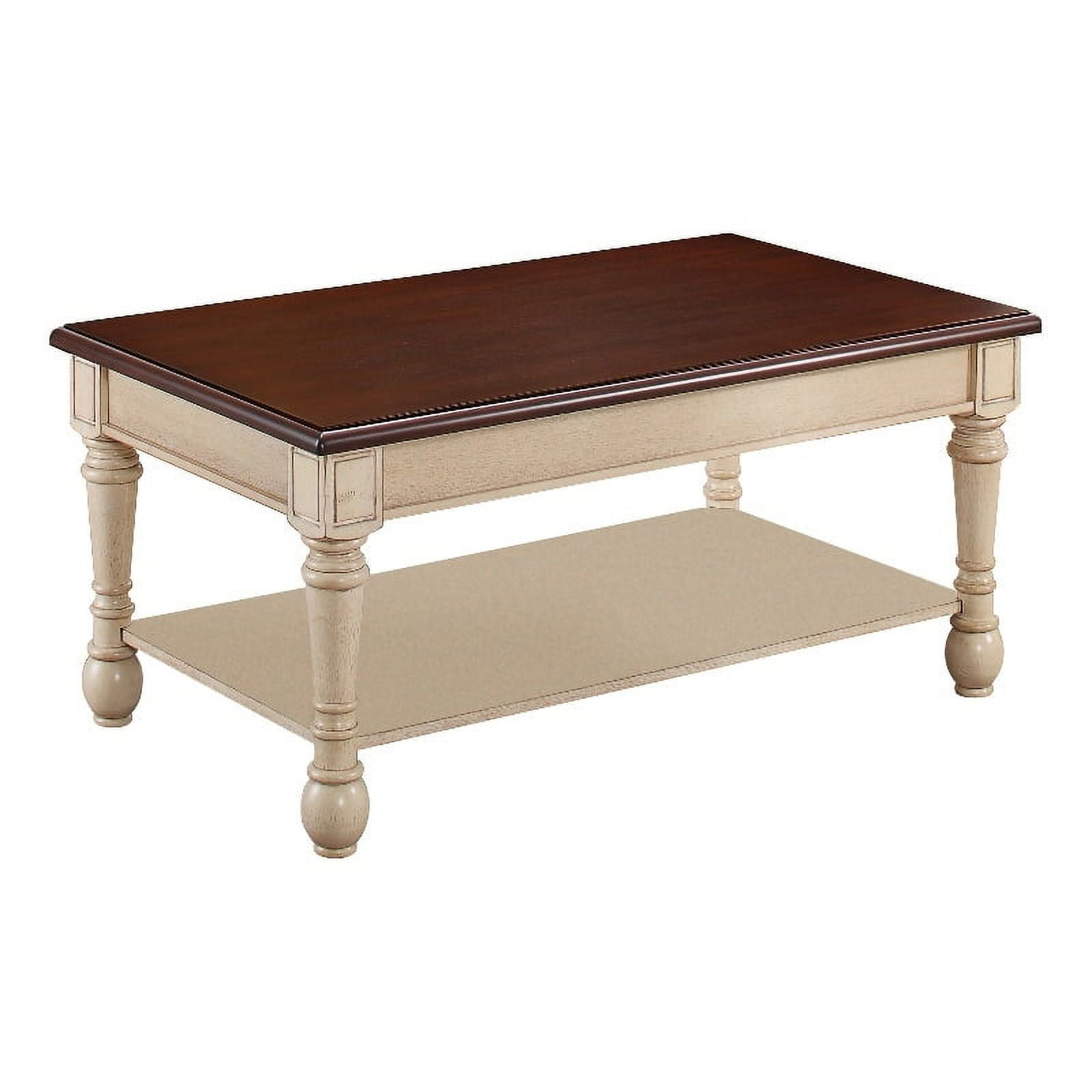 Coaster Home Furnishings 704418 Coffee Table, NULL, Dark Cherry
