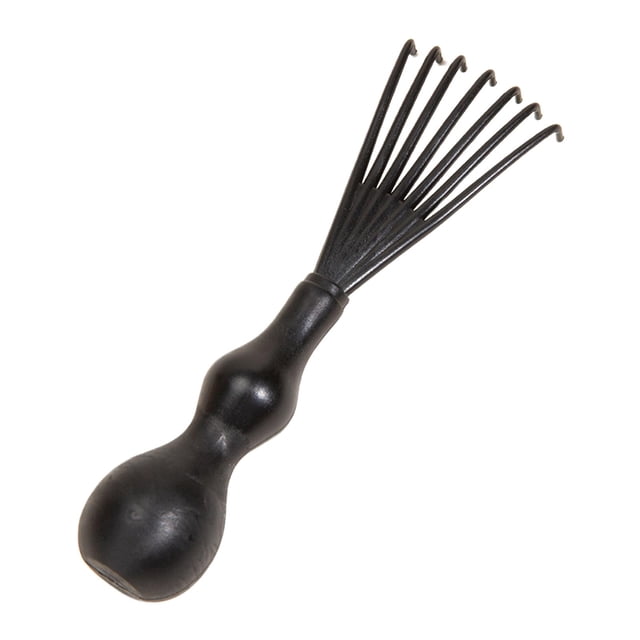 HILABEE Comb Brush Cleaning Tool Hairdressing Comb Cleaning Convenient to Use Metal Wire Black