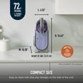 thumbnail image 5 of Ninja SLUSHi 72-Oz Frozen Drink Machine with RapidChill Technology, 3 Presets, Dishwasher Safe, Slushy Maker, FS300PL Purple, 5 of 19