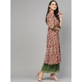 thumbnail image 3 of Idalia Pink Floral Print Kurta Set, 3 of 5