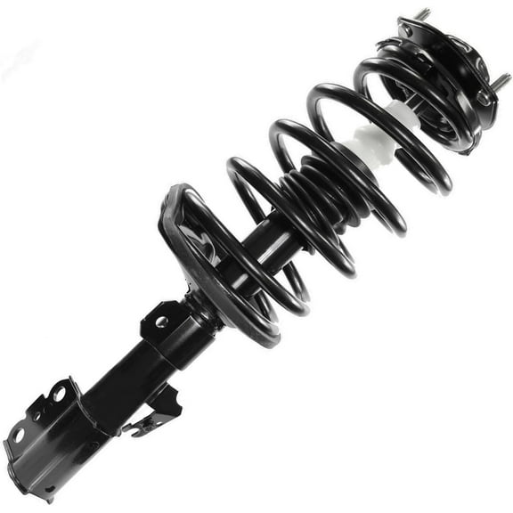Detroit Axle - Front Left Strut for 2004 2005 2006 Toyota Sienna Complete Strut with Coil Spring Assembly Driver Side Replacement