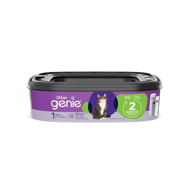 Cartucho de Recarga Litter Genie Gris para Sistema de Eliminación de Arena para Gatos