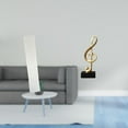 thumbnail image 2 of Pantalla De Lámpara De Sala De Estar Con Escultura De Nota Musical, Adorno Creativo De Mesa Para Escritorio, Chimenea, Regalo De Inauguración De La Casa, Cubierta De Lámpara De Pie, 2 of 8