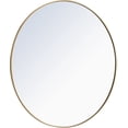 thumbnail image 6 of Elegant Decor Metal frame Round Mirror 48 inch Brass finish, 6 of 7