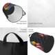 thumbnail image 2 of Balery Eagle Head With American Flag Cesta de ropa redonda con asas, impermeable, independiente, para ropa, juguetes, dormitorio y familia-Small, 2 of 6