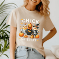 thumbnail image 4 of Chick or Treat Halloween Shirt, Chicken Tee, Trick or Treat TShirt, Spooky Season Shirts, Halloween Summer, Summerween, Funny Halloween Gift, Halloween Chicken Tshirt, 4 of 5