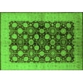 thumbnail image 1 of Ahgly Company Indoor Rectangle Oriental Green Industrial Area Rugs, 5' x 8', 1 of 4