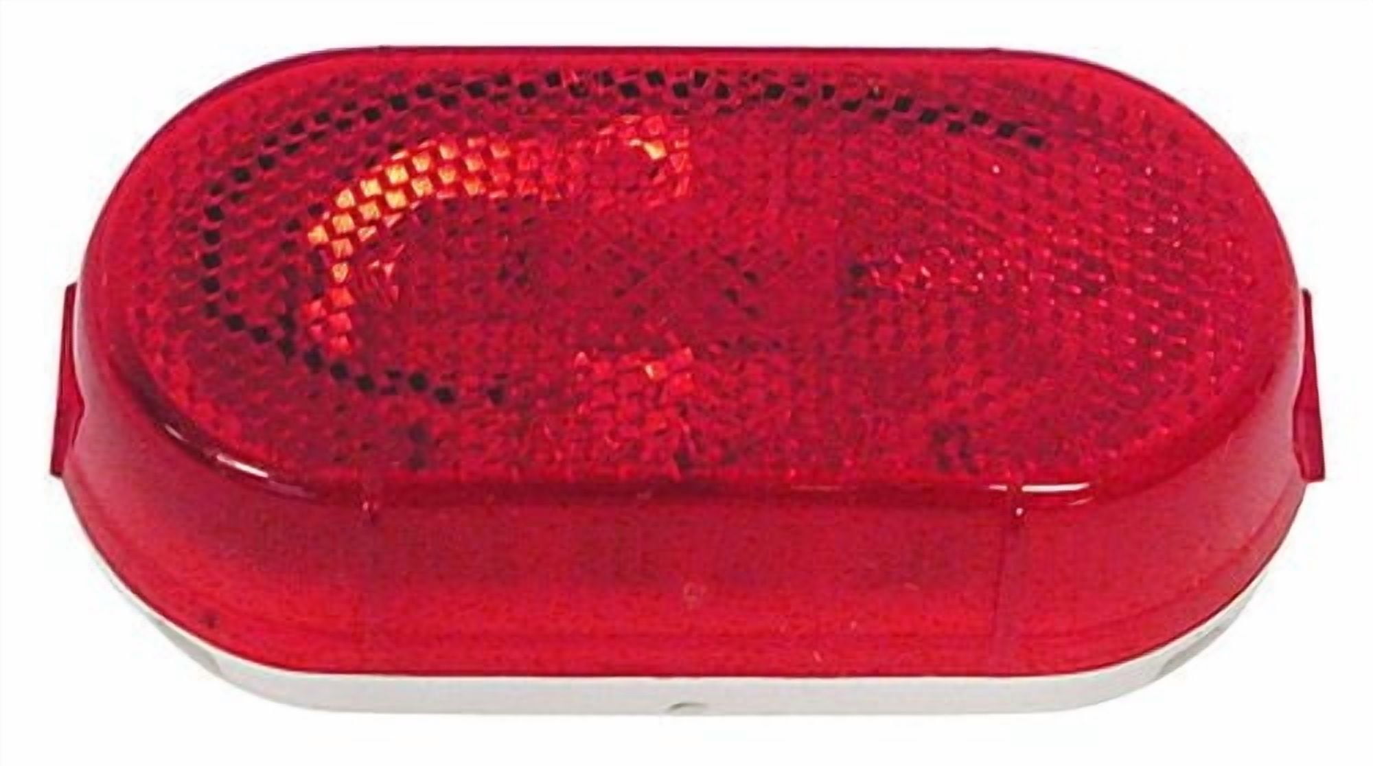 Red Oval Clearance Light