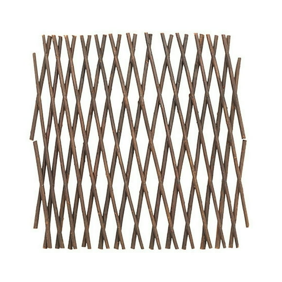 Garden Trellis Plant Support Extendable Wooden Garden Wall Fence Willow Lattice Wooden Fence Panel For Climbing Plants Suitable For Parks And Courtyards Decoration