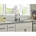 thumbnail image 2 of Danze D401157BS Opulence Single Handle Kitchen Faucet with Side Spray, Satin Black, 2 of 4