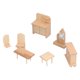 thumbnail image 3 of Dollhouse Accessories, Miniature Furniture Decorative Wooden 1/12 For Dollhouse ANGGREK No, 3 of 7
