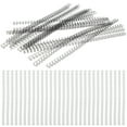 thumbnail image 2 of EeaseCA 100Pcs Loose Leaf Binder Rings Notebook Spiral Binding Coils Double Loop Wire Binding Rings, 2 of 8
