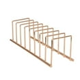 thumbnail image 1 of Spectrum Diversified Euro Kitchen Organizer for Plates, Cutting Boards Bakeware, Cooling, Pots & Pans, Serving Trays, Reusable Containers, and Lids Holder Rack, Copper, 1 of 1