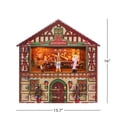 thumbnail image 5 of Mr. Christmas 16" Animated Musical Santa's Workshop Advent Calendar, 5 of 5