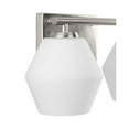 thumbnail image 5 of Copeland Collection Two-Light Brushed Nickel Mid-Century Modern Vanity Light, 5 of 10