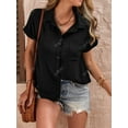 thumbnail image 2 of Patched Pocket Batwing Sleeve Shirt, 2 of 7