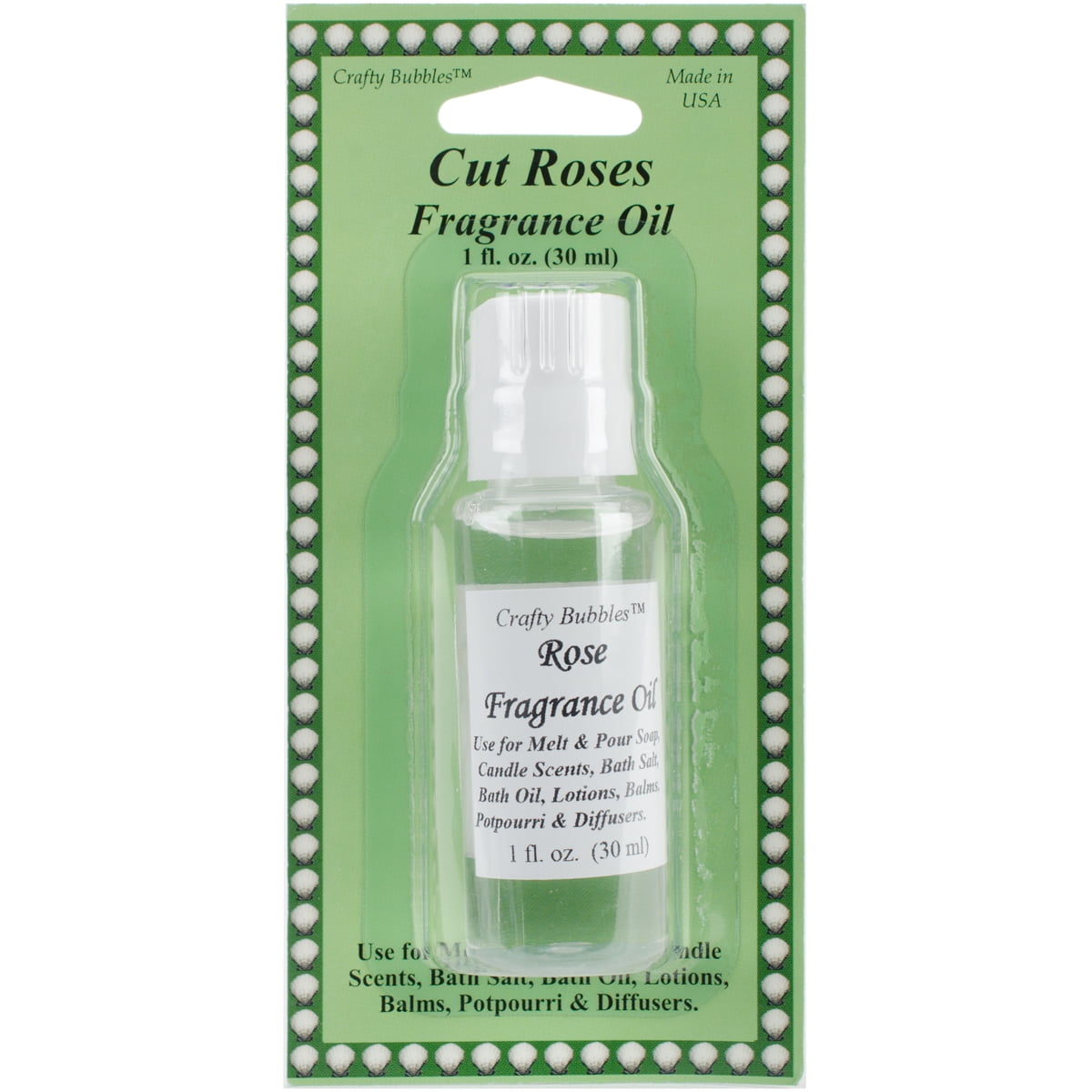 Bolek's Crafty Bubbles Fragrance Oil, Rose, 0.5 Fl Oz