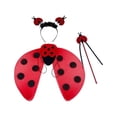 thumbnail image 1 of Conjunto de disfraces de animales Fernando Disfraz de Halloween 3 piezas mariquita, 1 of 8