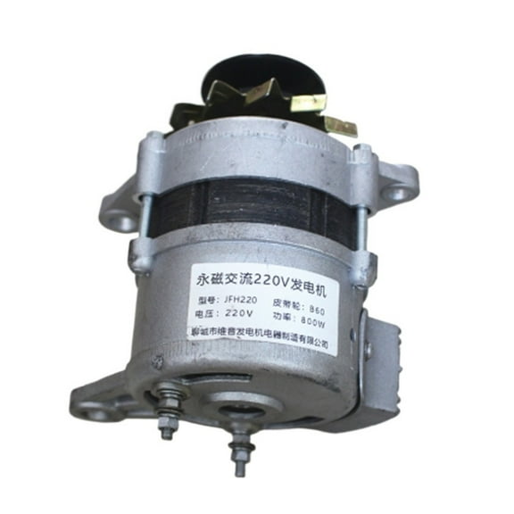 AC Permanent Magnet Brushless High Power nerator, Brushless Alternator Pulley Permanent Magnet 800W1300W 2000W