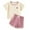 Pink, variant on Gunia Toddler Girl Outfits,Sets Casual Short Sleeve Shorts With Cartoon Embroidery 1-6 Years Old Kids Daily Wear Soft Girl Clothes Set,2-3 Years