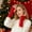 Red, variant on Hyknon 2pcs Arm Warmers Knitted Black Soft Fingerless Gloves Long Arm Compression Sleeves Hand Warmers Accessories for Women Wife Wrist